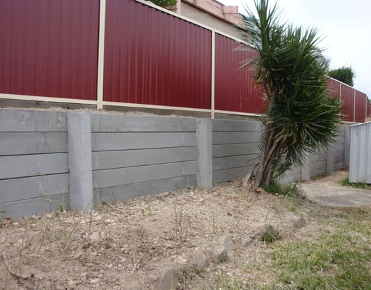 Concrete Sleeper Retaining Wall Transformation in Gold Coast