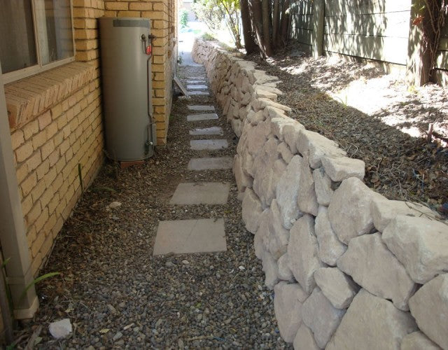 Durable Hand-Placed Sandstone Retaining Walls in Gold Coast