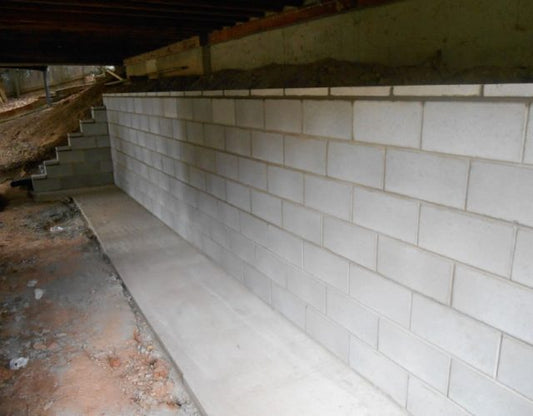200 Series Besser Block Wall Solution for Subsiding Parkwood Property