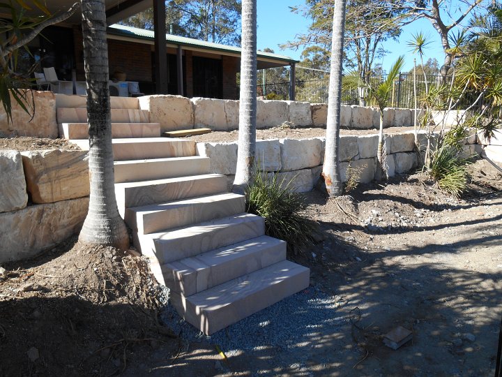 Sandstone Steps - Elegant and Durable Landscaping Solutions