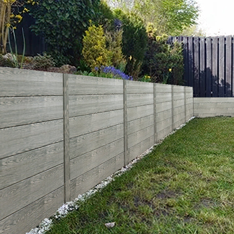 Composite sleeper retaining wall